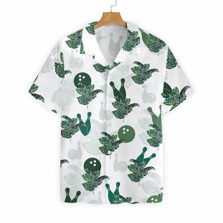 Tropical Bowling 3d All Over Printed Hawaiian Shirt