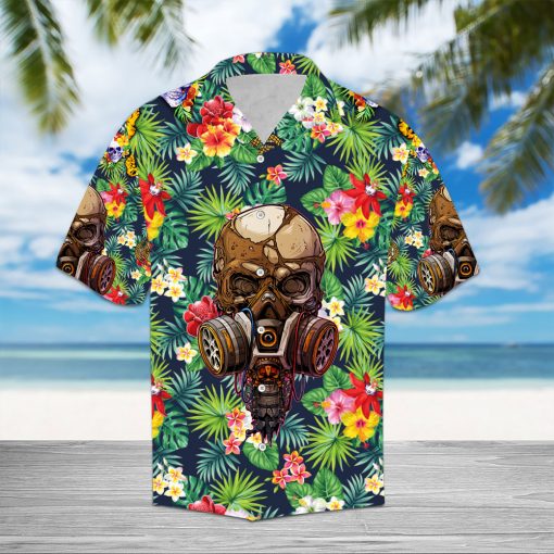 Tropical Skull Hawaiian Shirt – Gift For Skull Lover