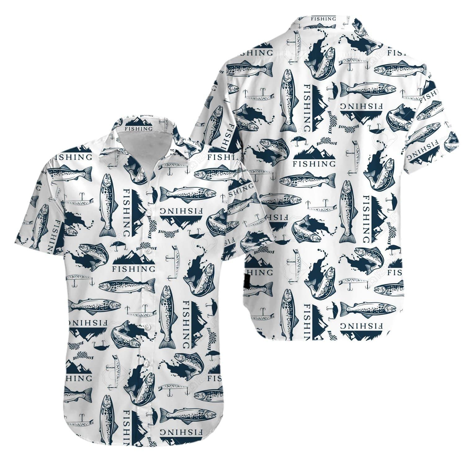 Trout Fishing Hawaiian Shirts Kv New Hawaiian Holiday Outfits-1
