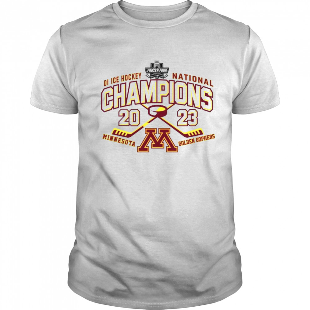 University of Minnesota 2023 DI Men’s Ice Hockey National Champions Shirt