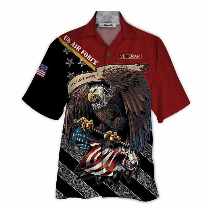Us Air Force Veteran Hawaiian Shirt