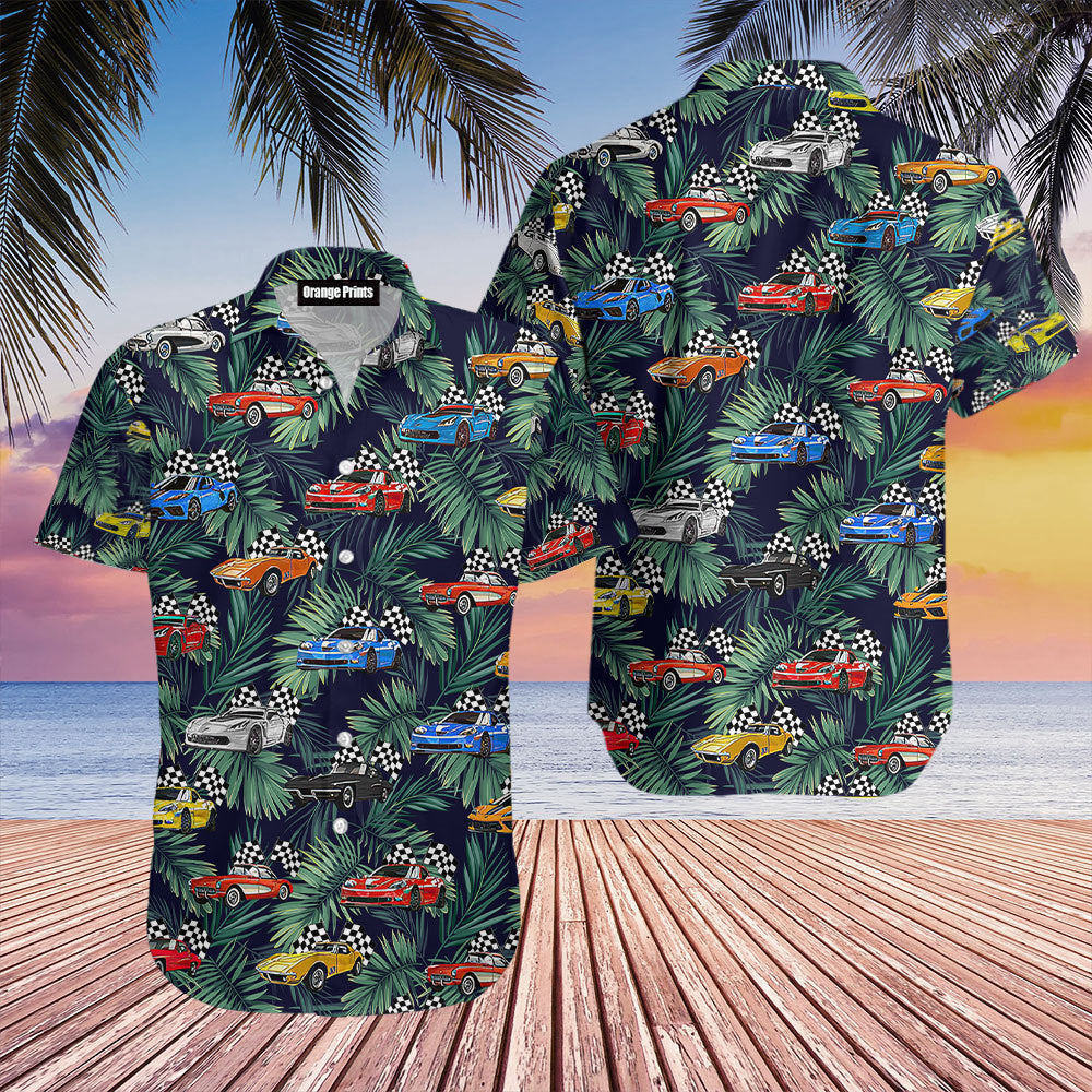 Vette Collection Art Hawaiian Shirt