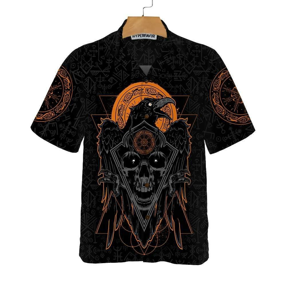 Viking They Came Out Of The Mist Hawaiian Shirt