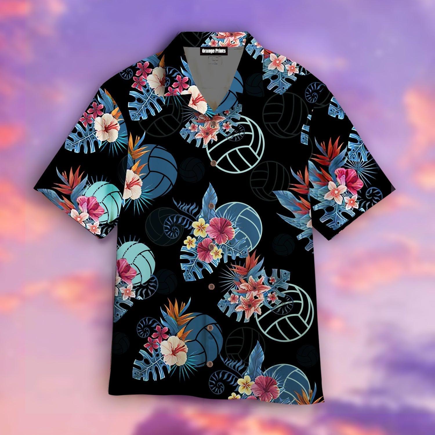 Volleyball Tropical Hawaiian Shirt