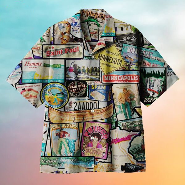 Welcome To Minnesota Hawaiian Aloha Shirt