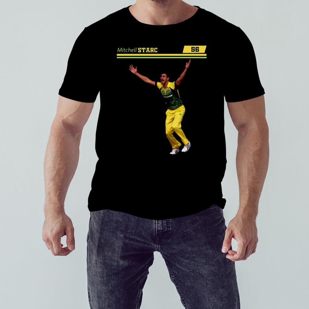 Australian Fast Bowler T20 Bowler Graphic Mitchell Starc shirt