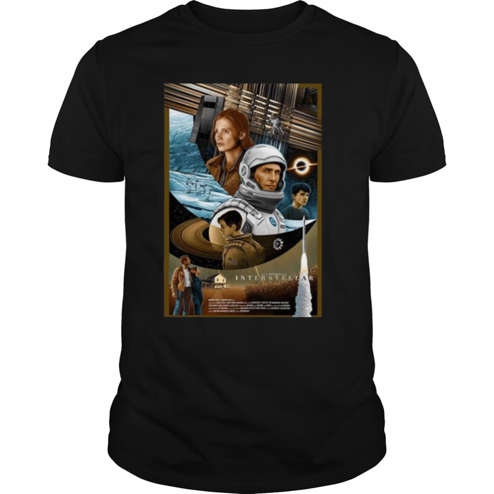 Best Space Movie Interstellar shirt