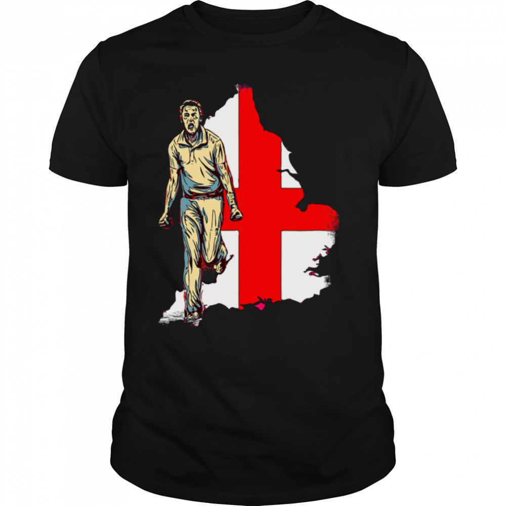 Cricket England Flag Attack shirt