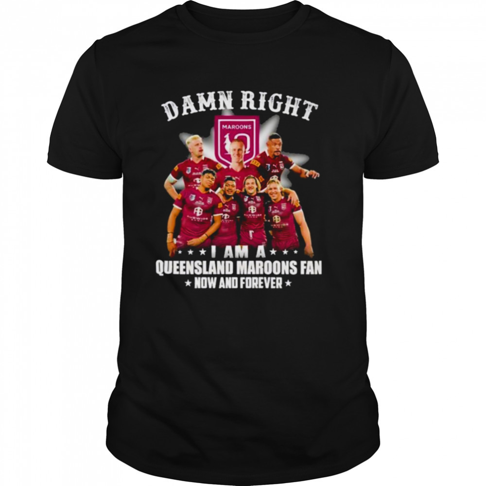 Damn Right Queensland Maroons Rugby shirt