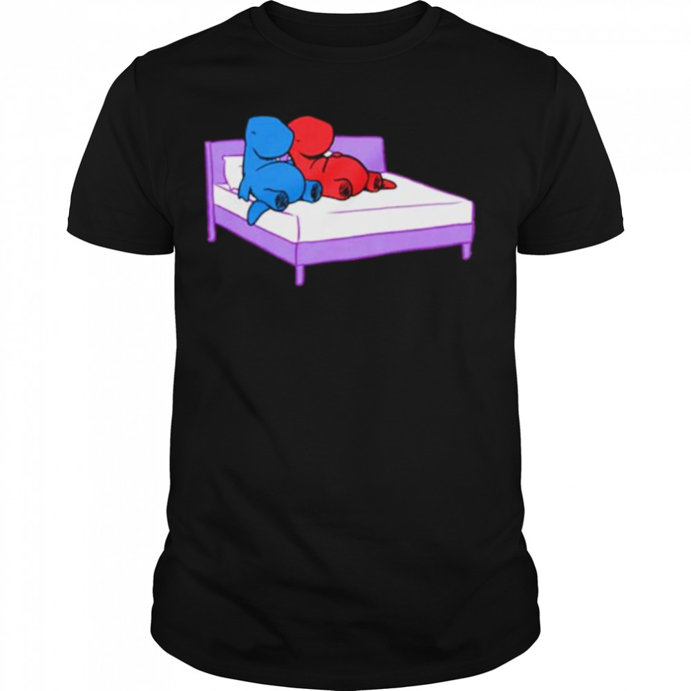 Dinosaur big bed shirt