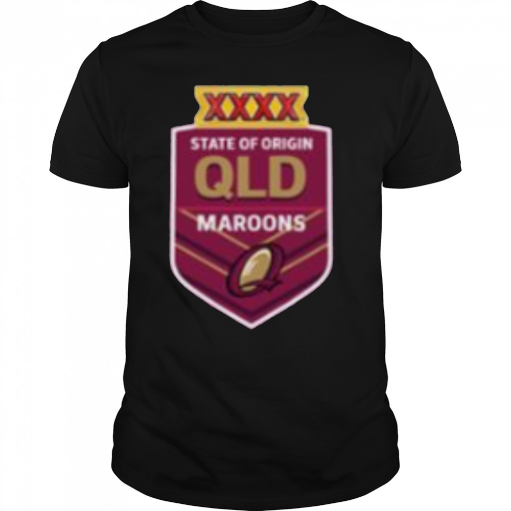 Exelent Queensland Maroons Design Rugby shirt