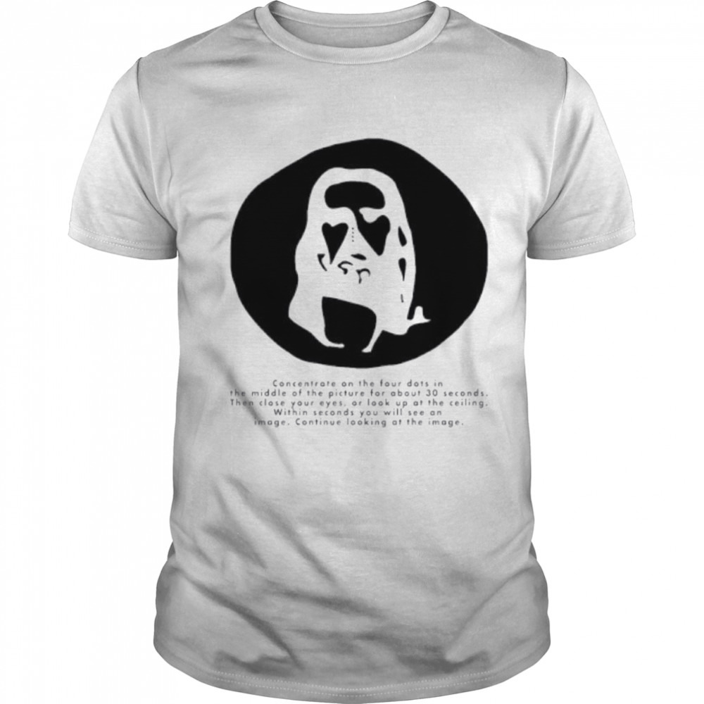 Jesus optical illusion shirt