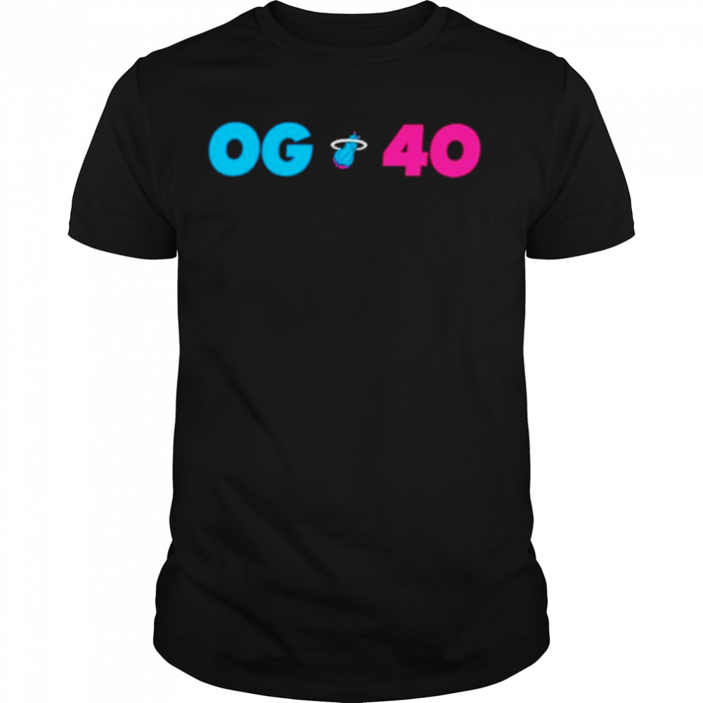 Miami Heat Erik Spoelstra OG 40 shirt