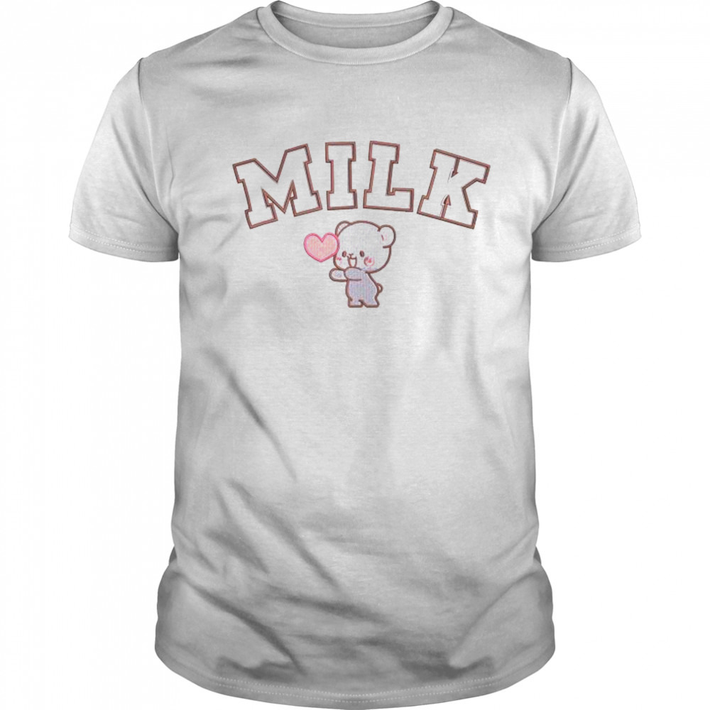 Milk Nike Embroidery shirt