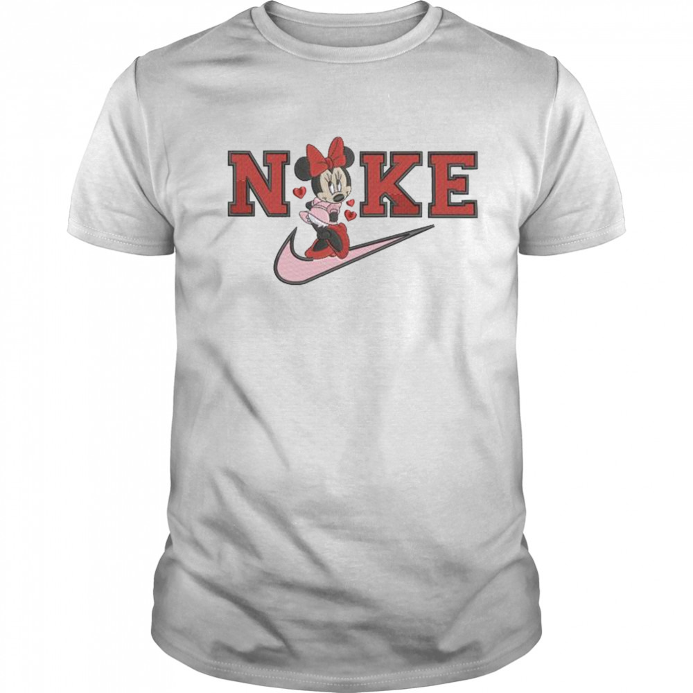 Minnie Mouse Nike Embroidery shirt