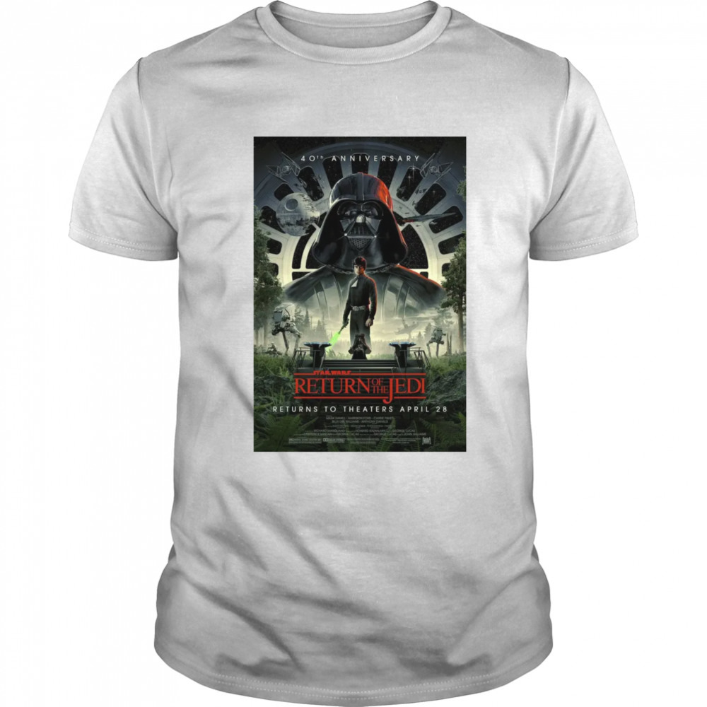 Star Wars Return Of The Jedi 2023 Poster shirt