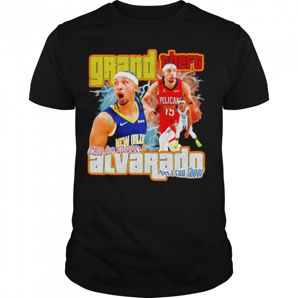Grand Theft Alvarado Jose Alvarado shirt