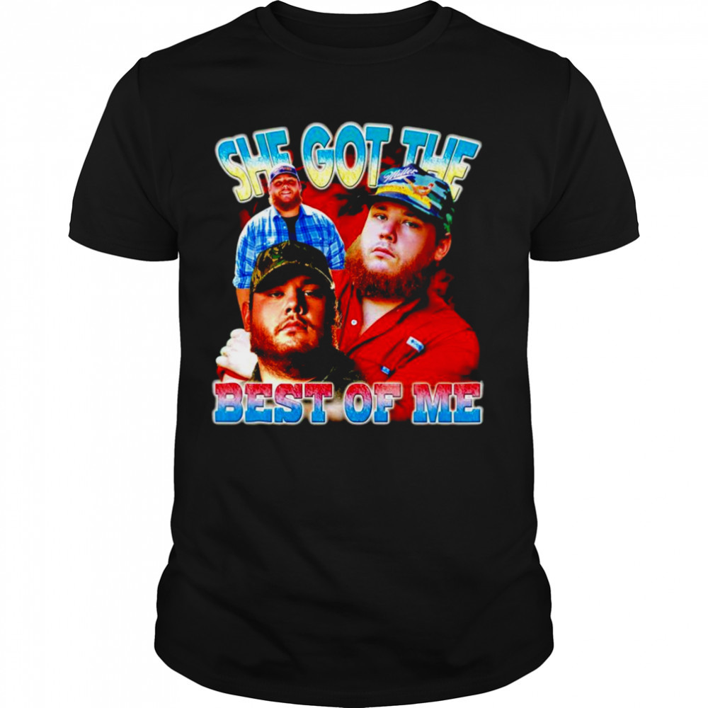 Luke Combs she got the best of me shirt