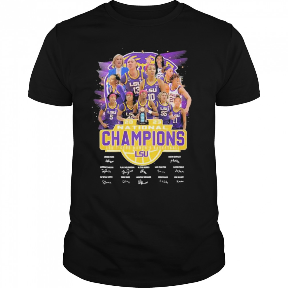 Premium 2023 National Champions Lsu Tigers Women’s Basketball Shirt