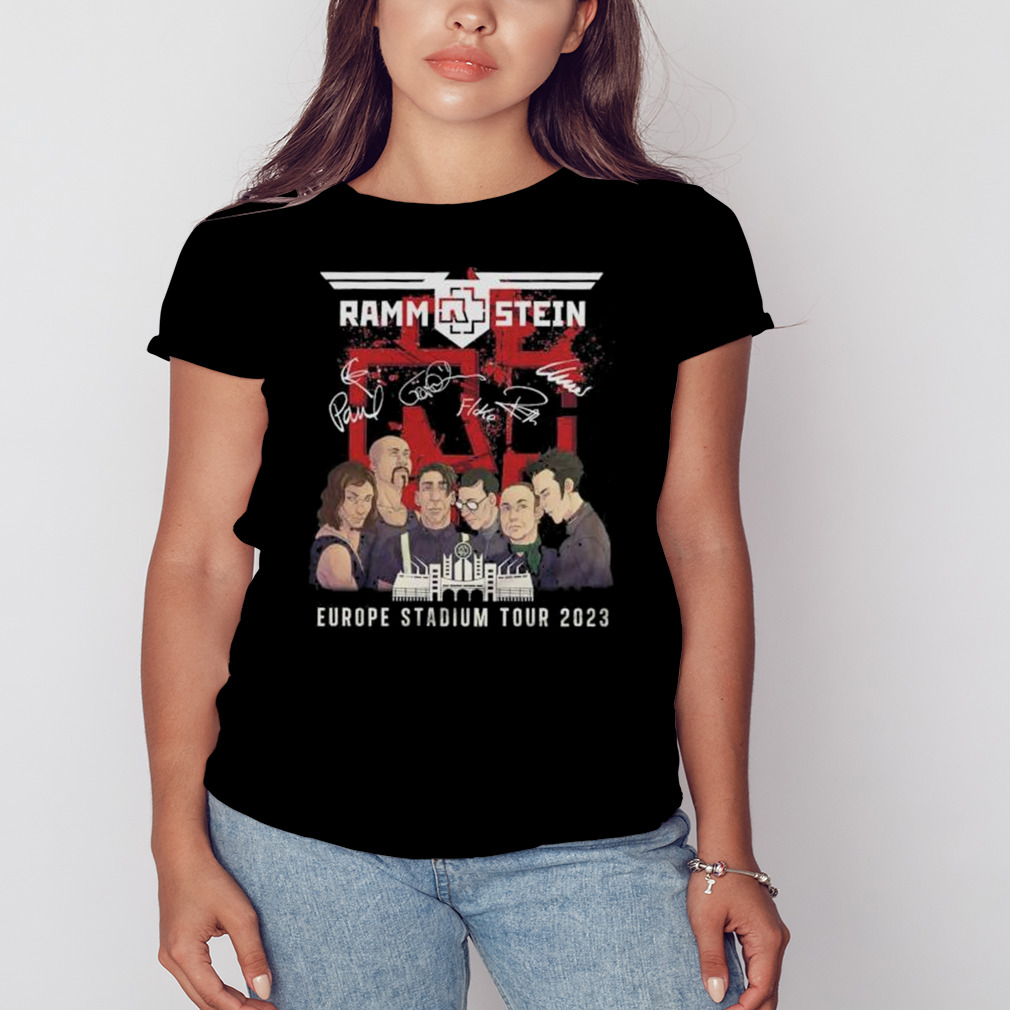 rammstein tour shirt 2023