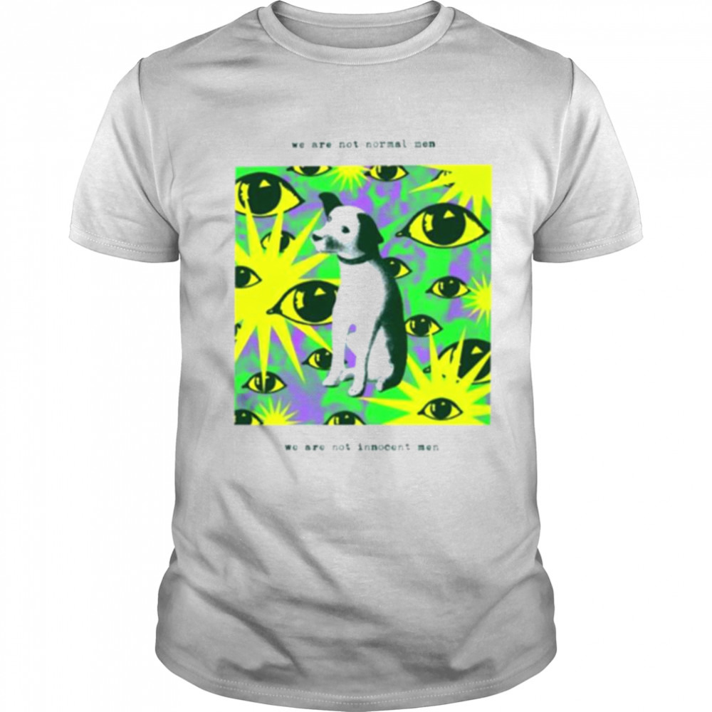 We are not normal men we are not innocent men shirt