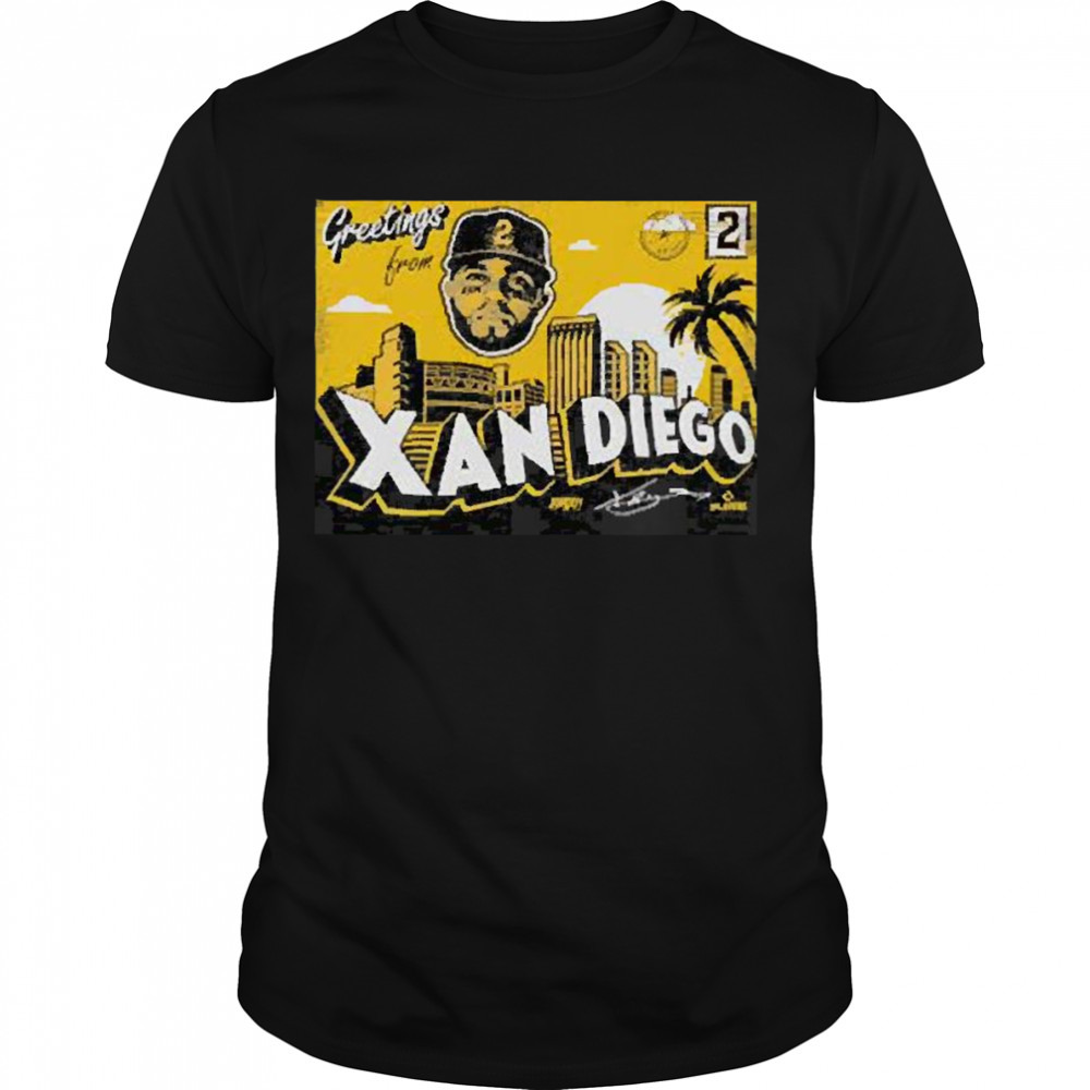 premium Xan diego signature series greetings signature 2023 t-shirt