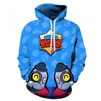 BARLEY RARE BRAWLER BRAWL STARS 3D HOODIE
