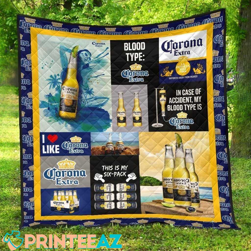 Corona Extra Beer Blanket Funny Gifts For Lover Cheers Ideas - PrinteeAZ