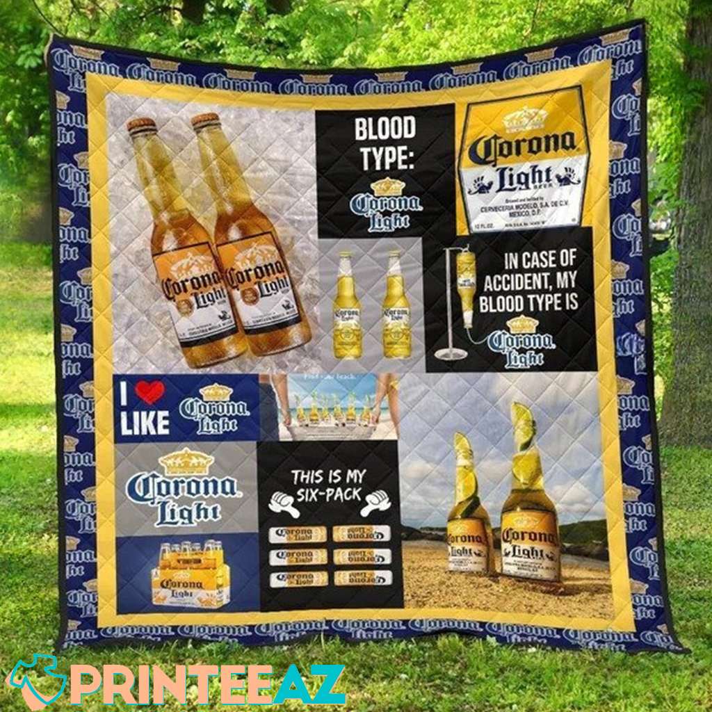 Corona Light Beer Blanket All I Need Is Unique Design Gifts Idea - PrinteeAZ