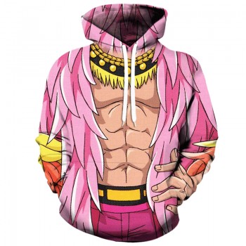 DOFLAMINGO ONE PIECE COSPLAY ANIME SUIT 3D HOODIE
