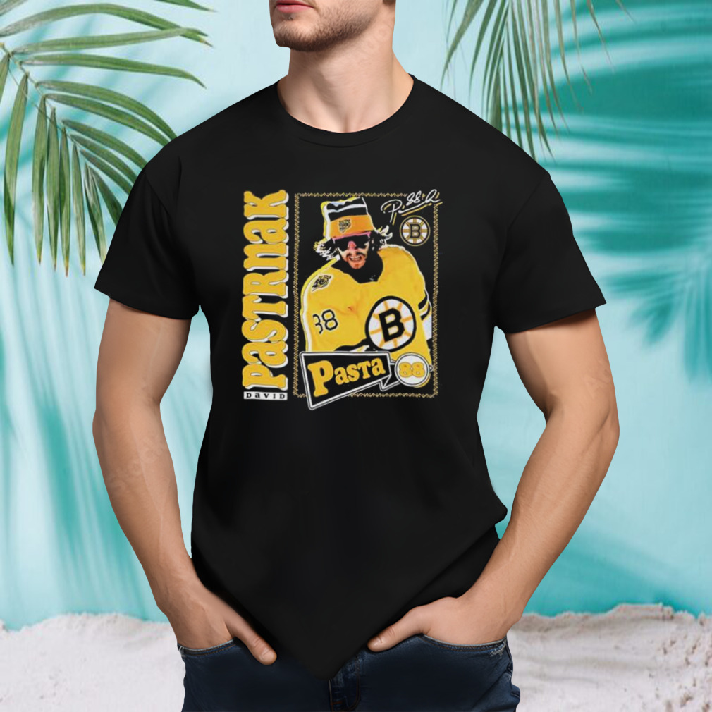 David Pastrnak 88 Boston Bruins signature shirt