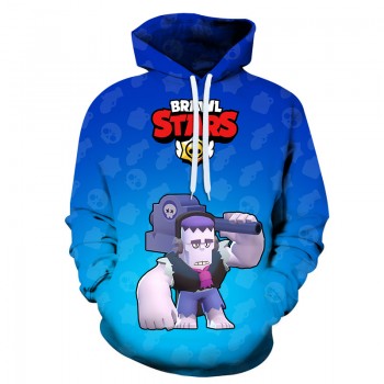 FRANK EPIC BRAWLER BRAWL STARS 3D HOODIE