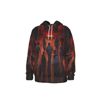 STRANGER THINGS SEASON 4 VECNA BATTLE 3D HOODIE