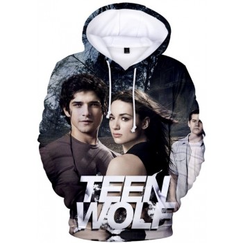 TEEN WOLF TV SERIES NETFLIX 3D HOODIE