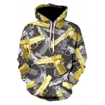 THE MAN WITH THE GOLDEN GUN 3D HOODIE