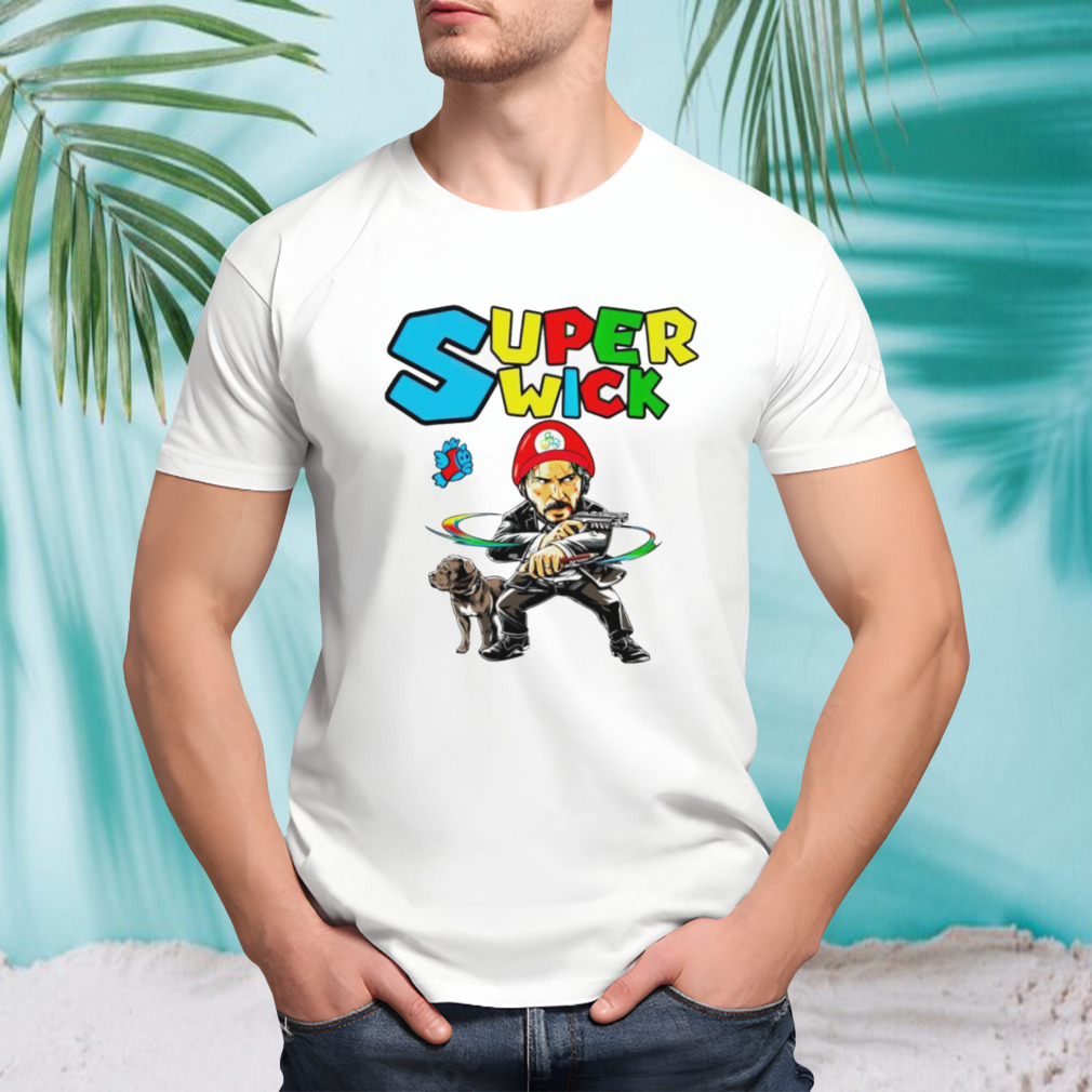 Mario Super Wick John Wick shirt