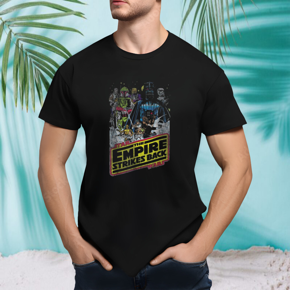 Star wars the empire strikes back wars shirt
