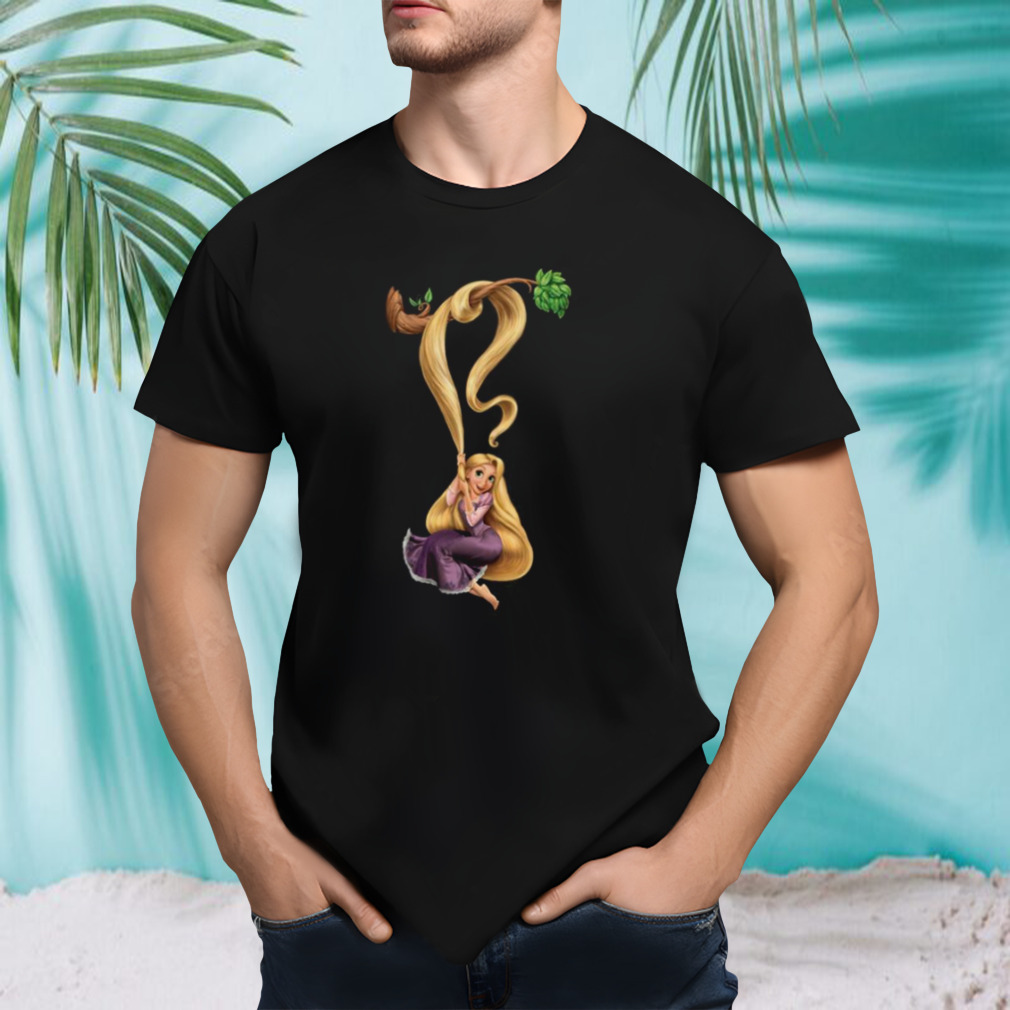 Swinging From Branch 2 Rapunzel shirt