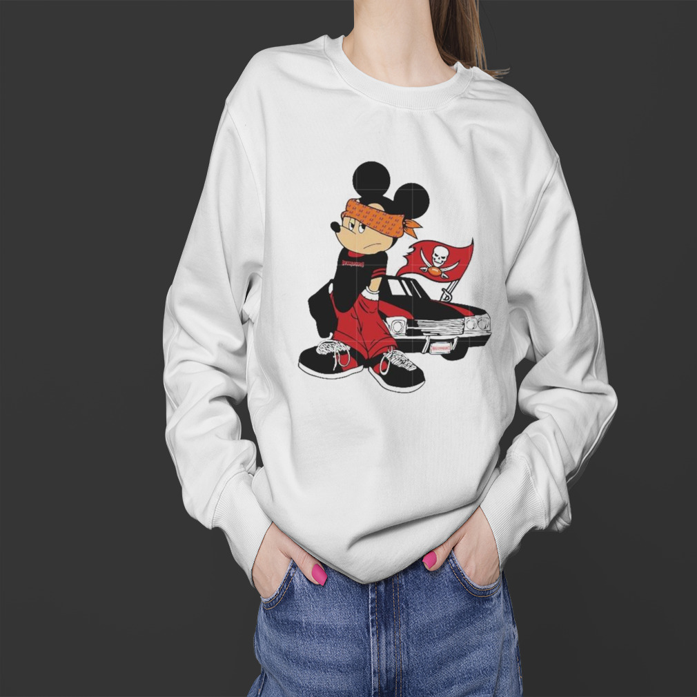 Tampa bay buccaneers gangster mickey mouse shirt, hoodie, sweater