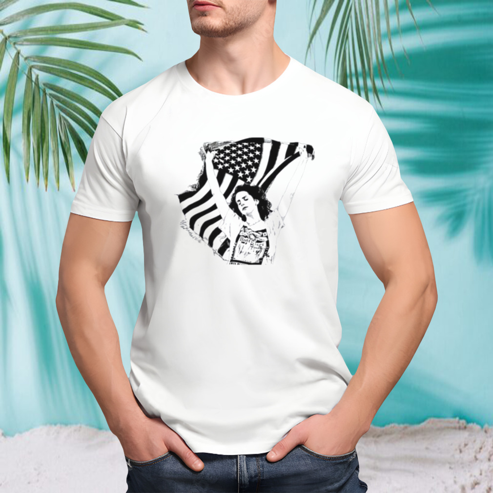 Black White Lana Del Rey Doin’ Time shirt