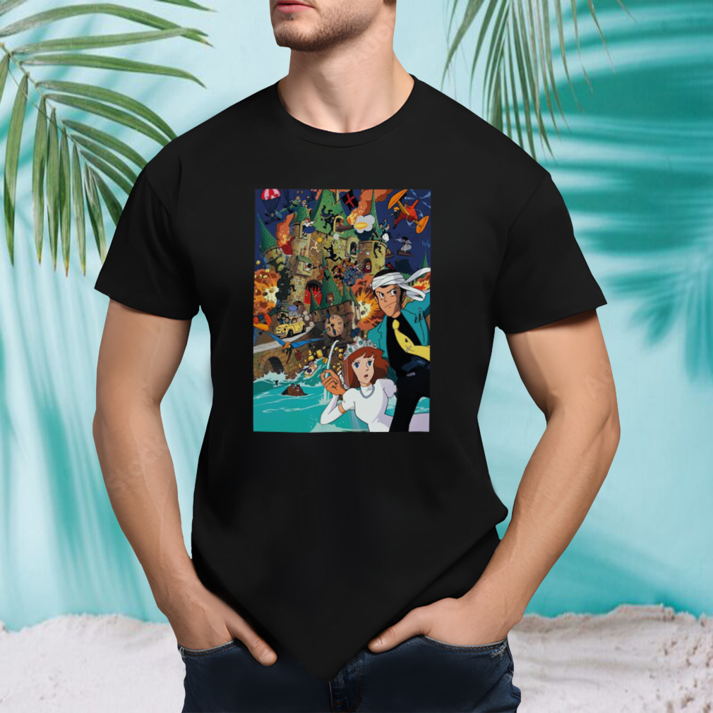 Cagliostro Ghibli Animation shirt