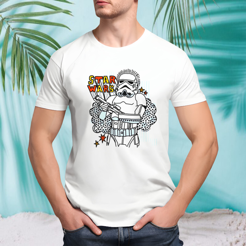 Doodle Sketch Star Wars Stormtrooper shirt