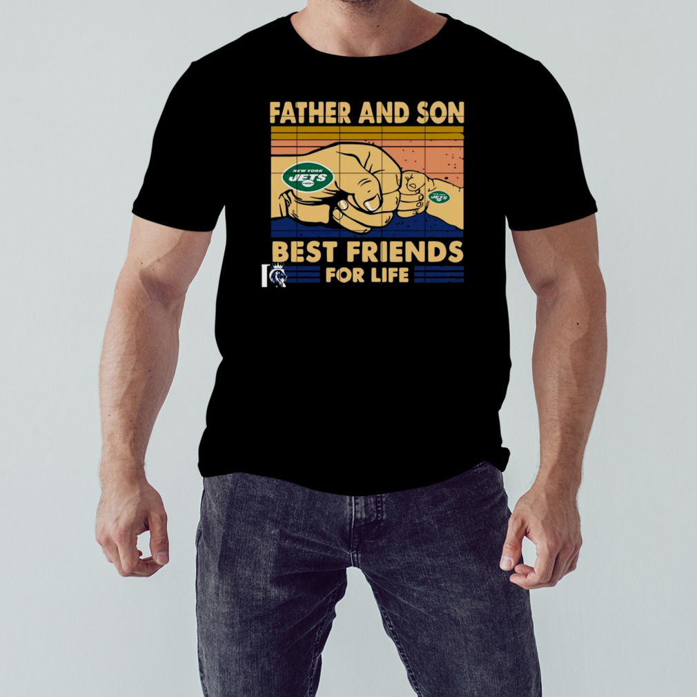 New york jets and son best friends for life shirt 1 Unisex tshirt