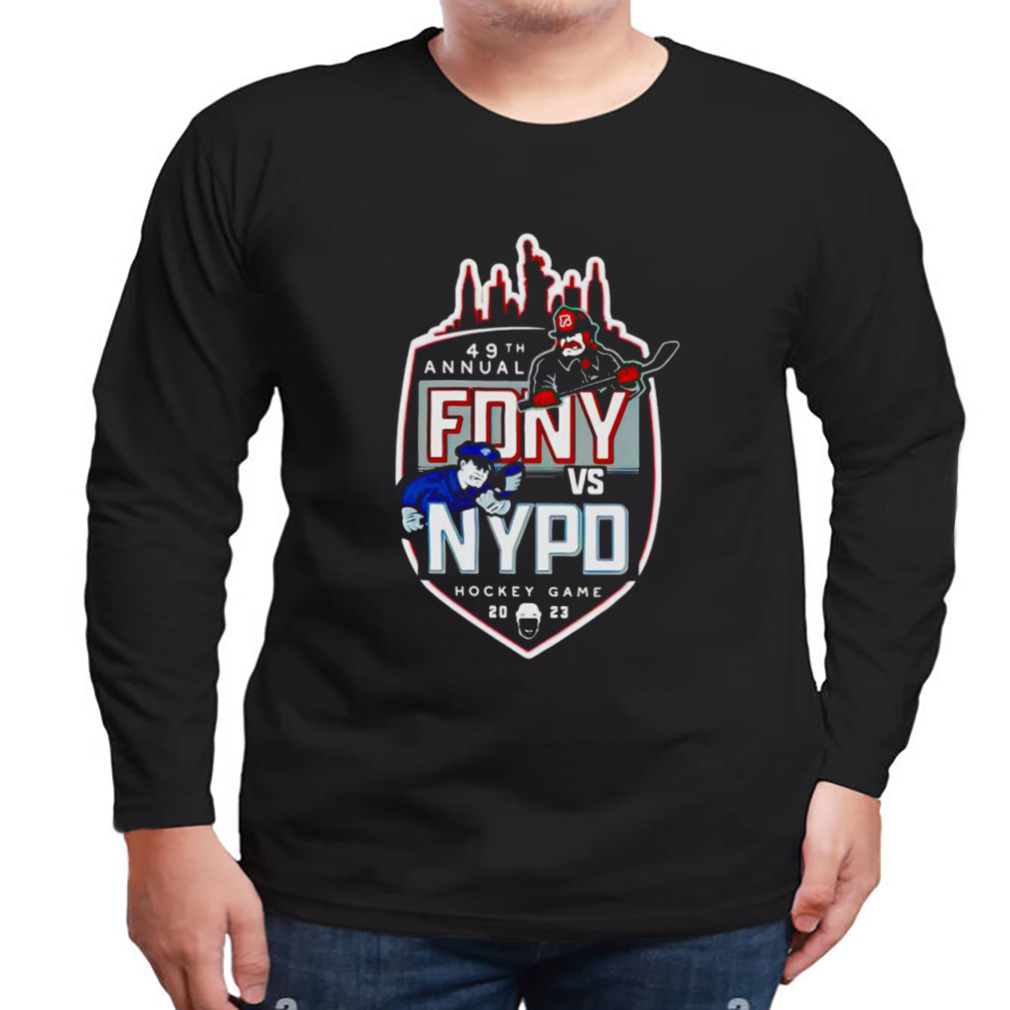 49th Annual Fdny Vs Nypd Hockey Game 2023 Shirt - Limotees