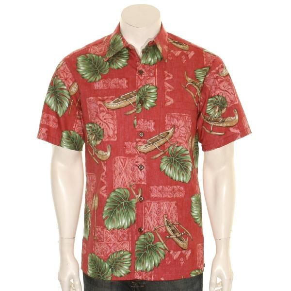 Canoe Reverse Red Unique Design Hawaiian Shirt 1 Canoe Reverse Red Unique Design Hawaiian Shirt