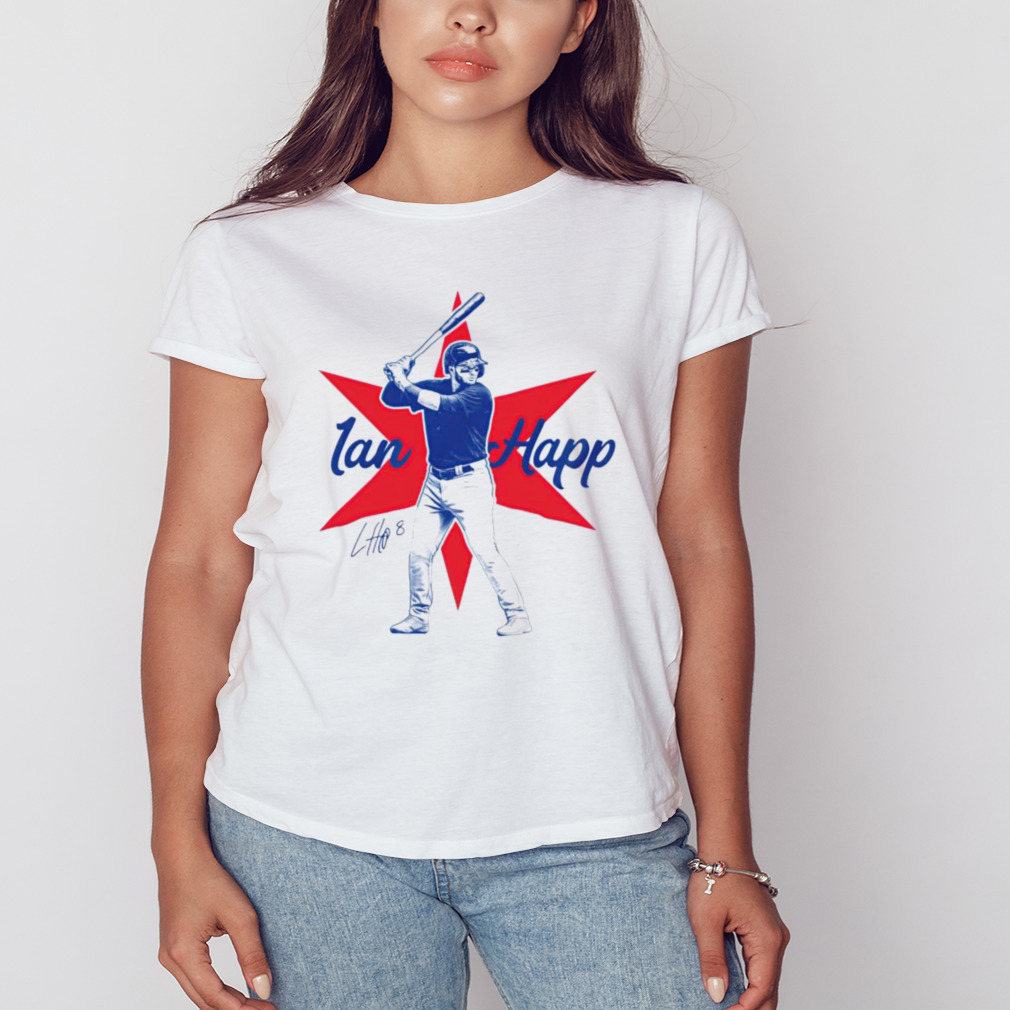 Chicago Cubs Ian Happ Hit The Ball Signature T-shirt,Sweater, Hoodie, And  Long Sleeved, Ladies, Tank Top