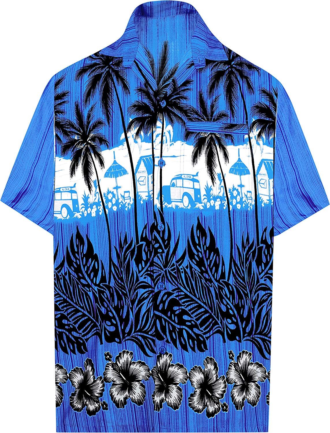 Floral Blue Amazing Design Hawaiian Shirt
