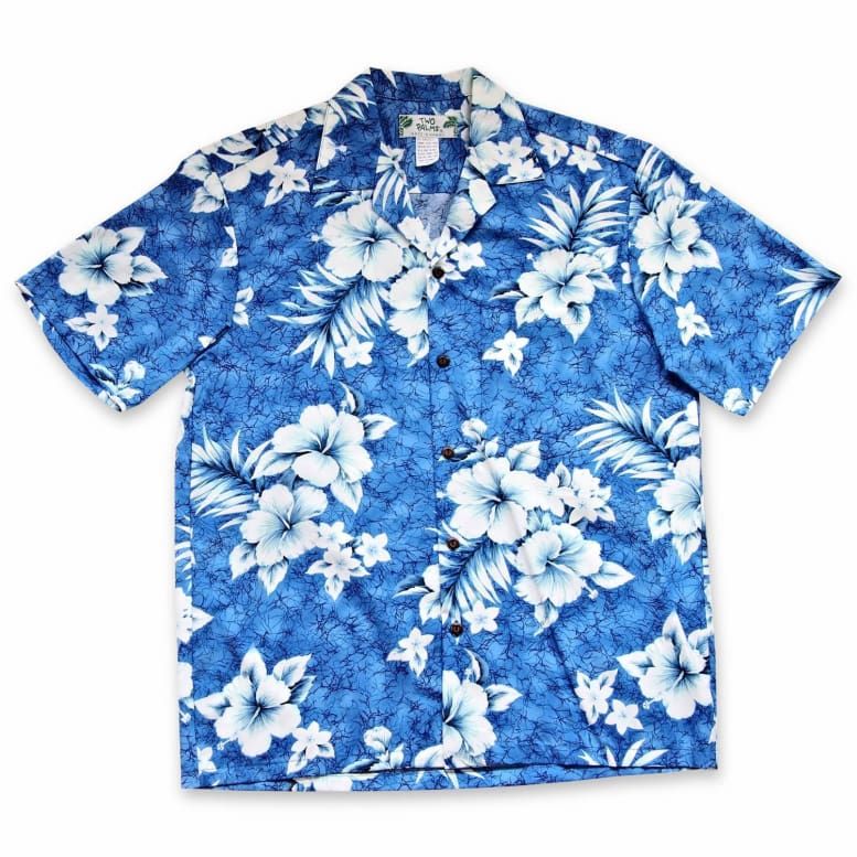 Flower Blue Amazing Design Hawaiian Shirt