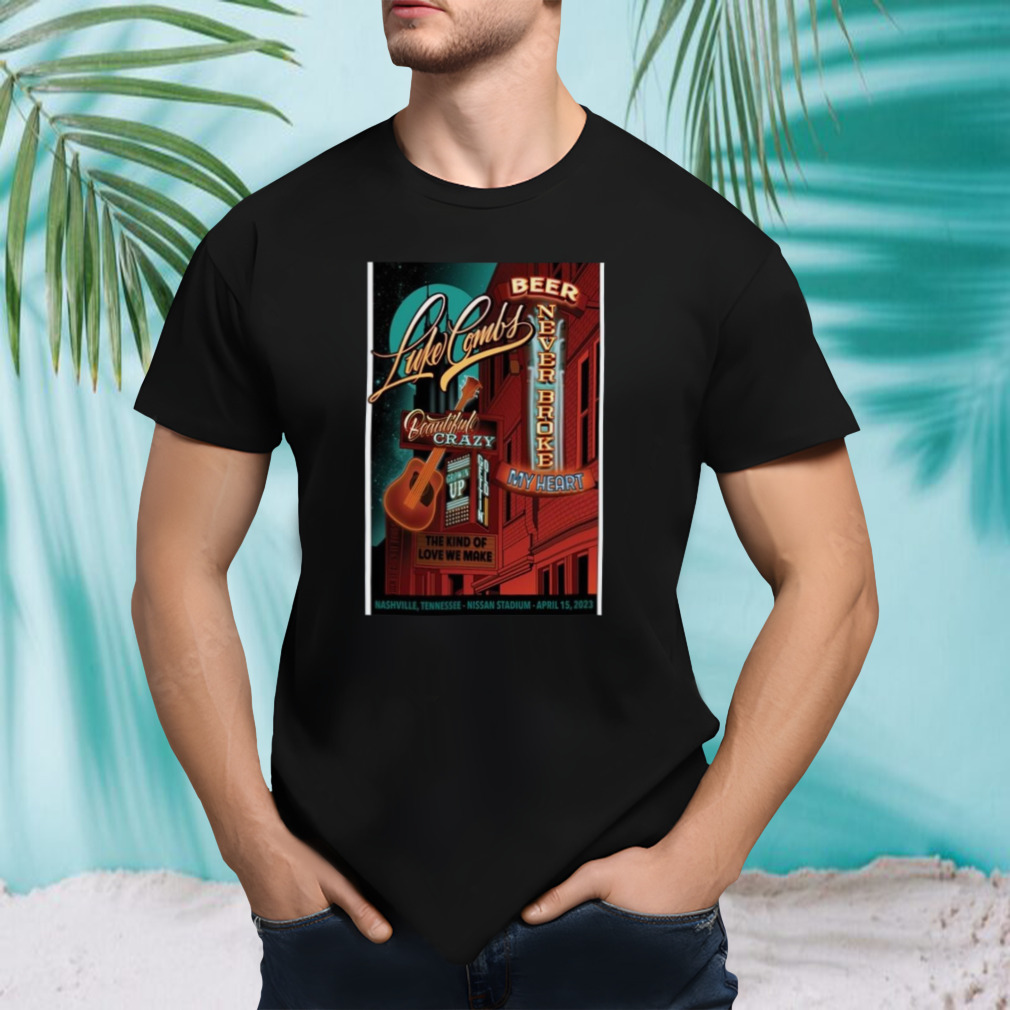 Luke Combs Tour Nashville TN 2023 Shirt