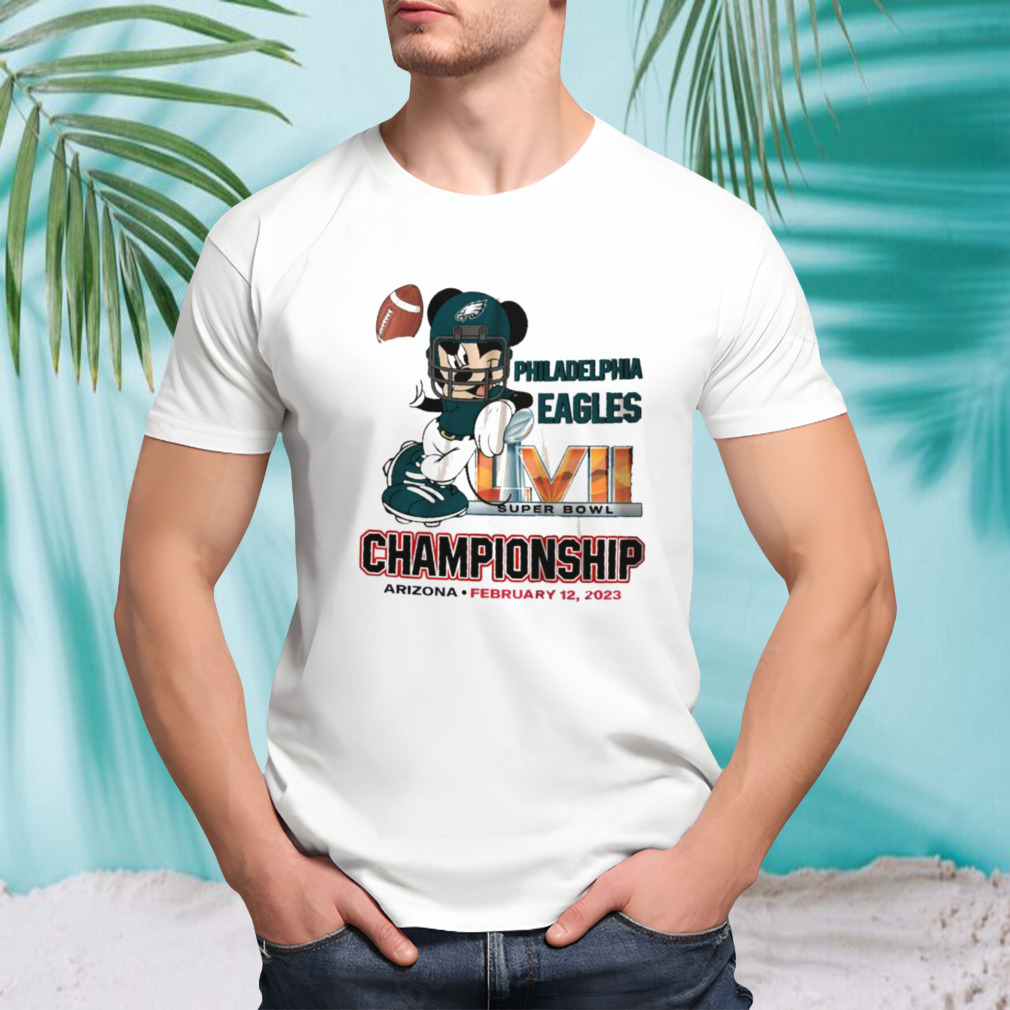 Mickey mouse philadelphia eagles super bowl champion shirt